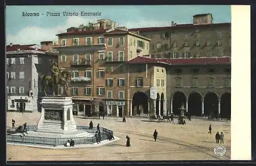AK Livorno, Piazza Vittorio Emanuele