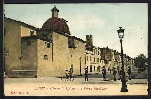 AK Lucca, Chiesa S. Girolamo e Corso Garibaldi