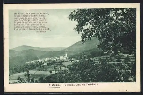 AK S. Mommè, Panorama visto da Castaldera