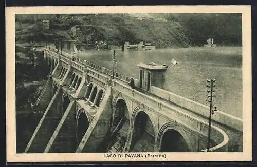 AK Porretta /Lago di Pavana, Staudamm