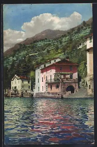 Künstler-AK Photochromie Nr. 3329: Nesso, Lago di Como