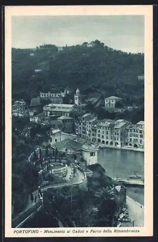 AK Portofino, Monumento ai Gaduti e Parco della Rimembranza