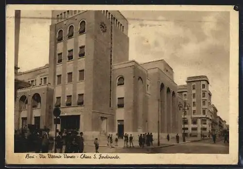 AK Bari, Via Vittorio Veneto, Chiesa S. Ferdinando