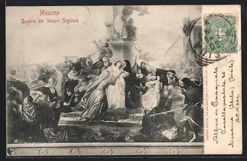 AK Messina, Quadro dei Vespri Siciliani