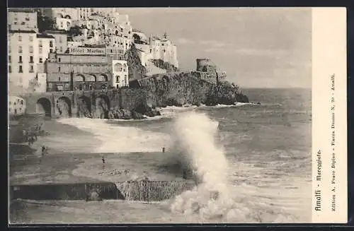 AK Amalfi, Mareggiata