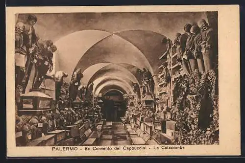 AK Palermo, Ex Convento dei Cappuccini, Le Catacombe