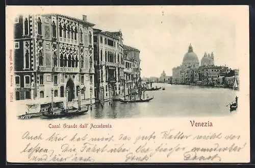 AK Venezia, Canal Grande dall` Accademia