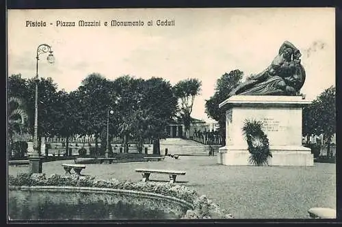 AK Pistoia, Piazza Mazzini e Monumento ai Caduti