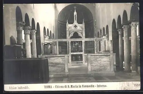 AK Roma, Chiesa si S. Maria in Cosmedin, Interno