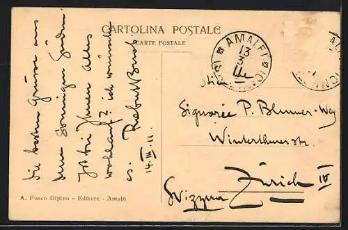 AK Ravello, Un viale della Villa Rufolo