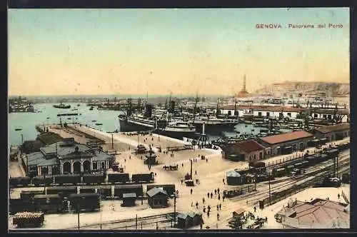 AK Genova, Panorama del Porto