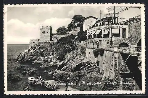 AK Genova-Nervi, Passeggiata & Caffe Paradiso