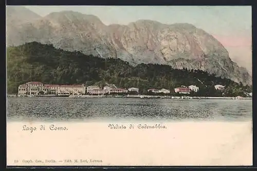 AK Como /Lago di Como, Veduta di Cadenabbia