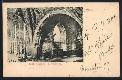 AK Assisi, S. Francesco, Chiesa inferiore