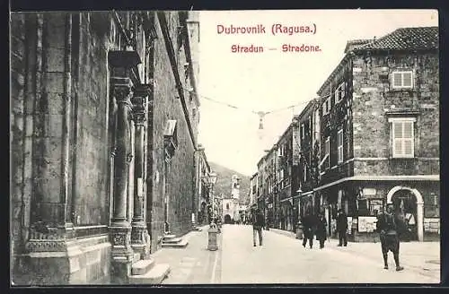 AK Dubrovnik / Ragusa, Stradun, Stradone