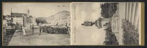 Klapp-AK Sebenico, Mula, Spomenik Tommaso, Mandric, Obala sa Hôtel Krka, C. k. Okruzni Sud, Dolac sa Ribarnicom