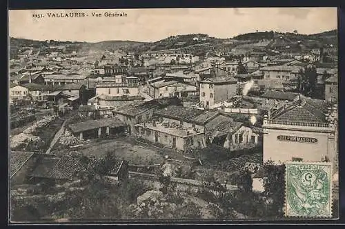 AK Vallauris, Vue Générale