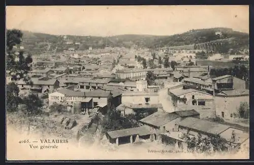 AK Vallauris, Vue générale