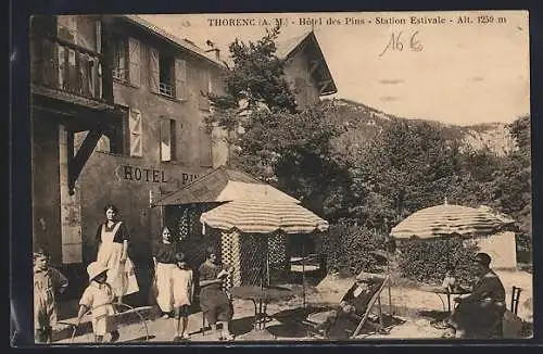 AK Thorenc, Hôtel des Pins, Station estivale à 1250 m d`altitude