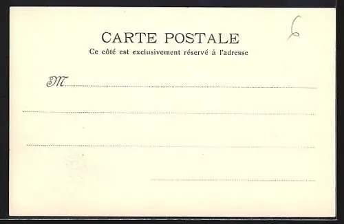 AK Cannes, Coin de la Gare, Postes