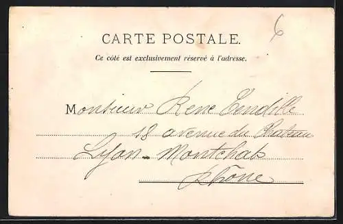 AK Cannes, Terminus-Hôtel avec vue sur le bâtiment et l`American Bar