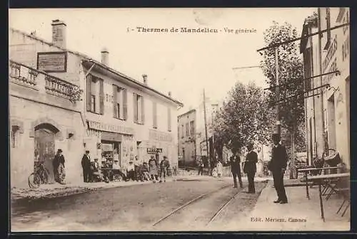 AK Mandelieu, Thermes de Mandelieu, Vue générale