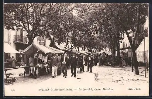 AK Antibes, Le Marché, Cours Masséna