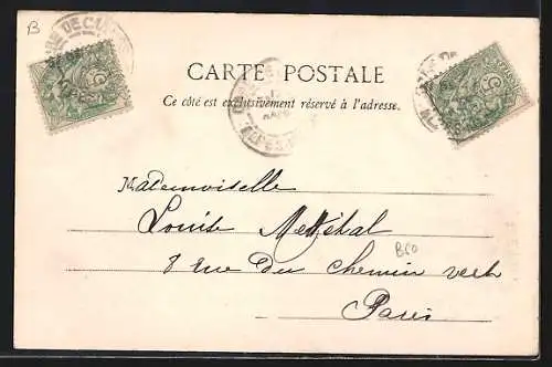 AK Cannes, Rue Félix Faure avec calèches et passants