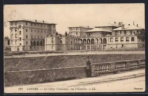 AK Cannes, Le Collège Communal, vue d`ensemble