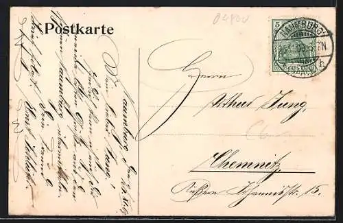 AK Naumburg a. Saale, Rathaus mit Markt