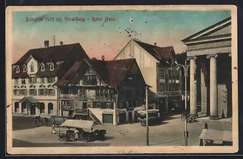 AK Dornbirn, Gasthof Rotes Haus