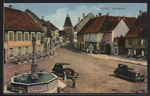 AK Mutzig, Marktplatz, Autos