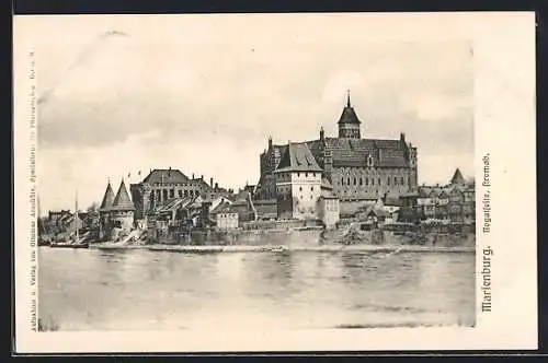 AK Marienburg, Nogatfluss stromab