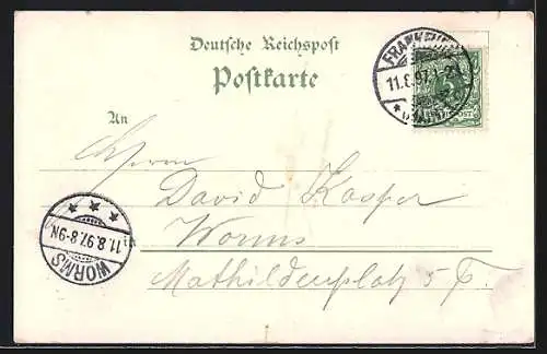 Lithographie Kaisermanöver, Soldaten marschieren