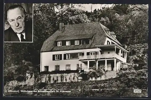 AK Rhöndorf, Wohnhaus des Alt-Bundeskanzlers Dr. Adenauer
