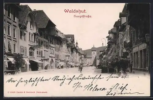 AK Waldshut, Geschäfte in der Hauptstrasse