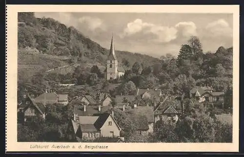 AK Auerbach a.d.Bergstrasse, Ortsansicht