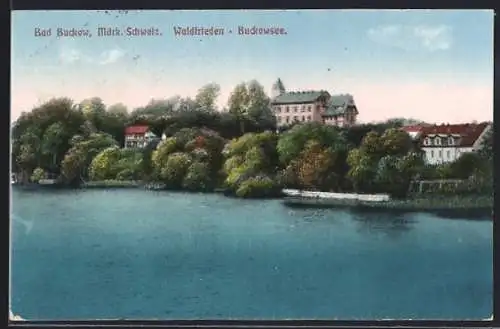 AK Bad Buckow /Märk. Schweiz, Hotel Waldfrieden am Buckowsee