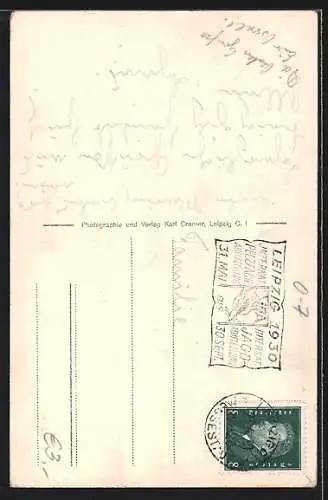 AK Leipzig, Europahaus am Augustusplatz