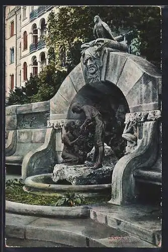 AK Leipzig, Märchenbrunnen