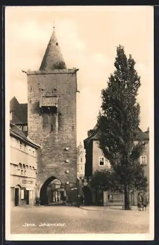 AK Jena, Blick durch das Johannistor