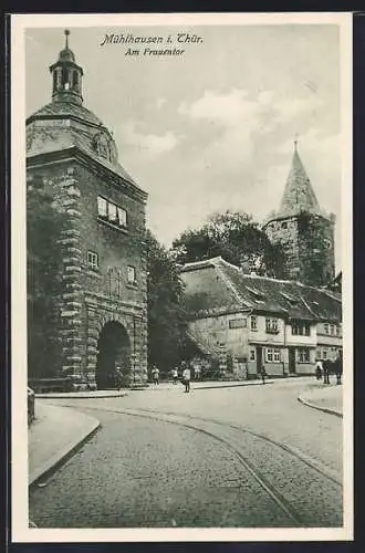 AK Mühlhausen i. Thür., Am Frauentor