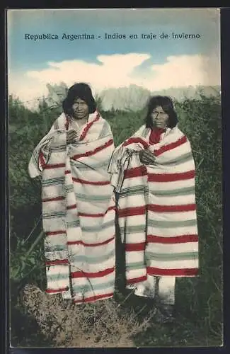 AK Indios en traje de invierno