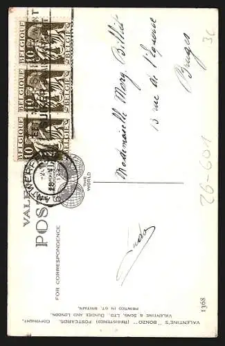 Künstler-AK George Ernest Studdy: Bonzo mit Zigarette