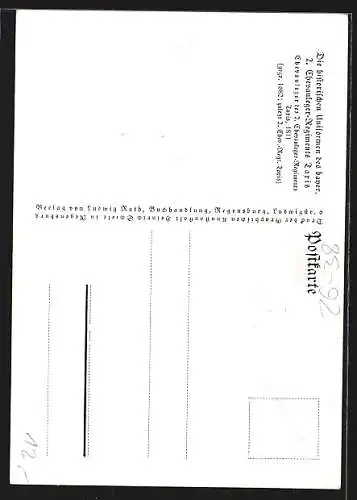 Künstler-AK Anton Hoffmann - München: Chevauleger des 2. Chevauleger-Regiments, Paris 1811