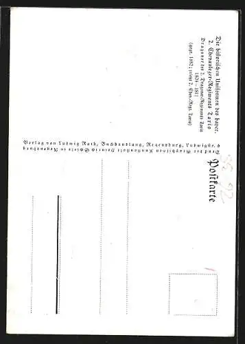 Künstler-AK Anton Hoffmann - München: Dragoner des 2. Dragoner-Regiments Taxis 1804-11