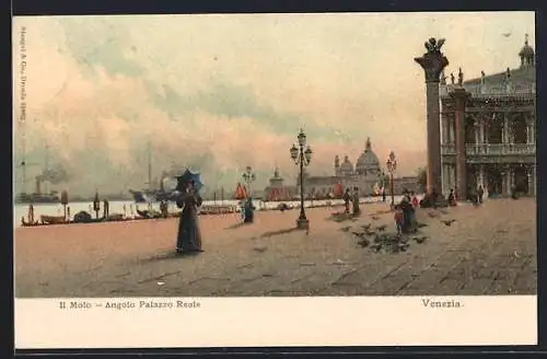 AK Venezia, Il Molo - Angolo Palazzo Reale
