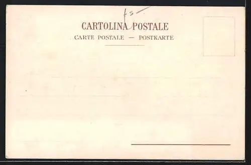 Lithographie Capri, Strada di Anacapri