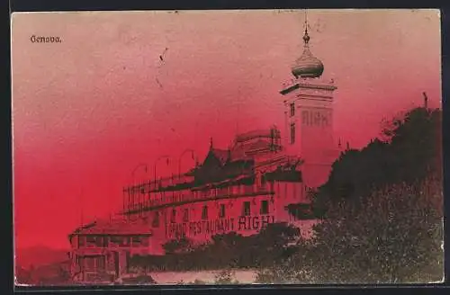 AK Genova, Tramonto, Grand Restaurant Righi