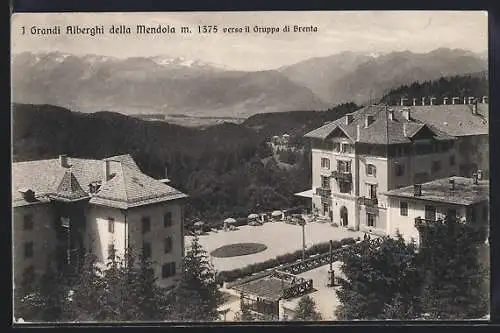 AK Mendola, Grandi Alberghi della Mendola verso il Gruppo di Brenta